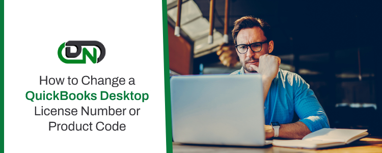 Change a QuickBooks Desktop License Number or Product Code