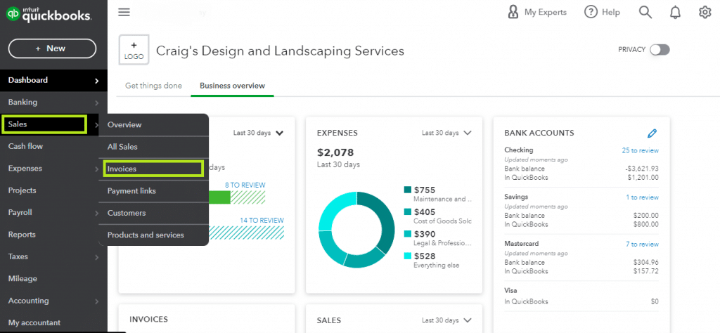 Create & Email Recurring Invoices in QuickBooks