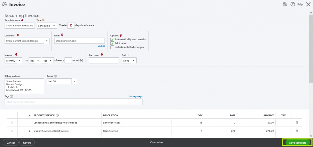 Create & Email Recurring Invoices in QuickBooks Create & Email Recurring Invoices in QuickBooks