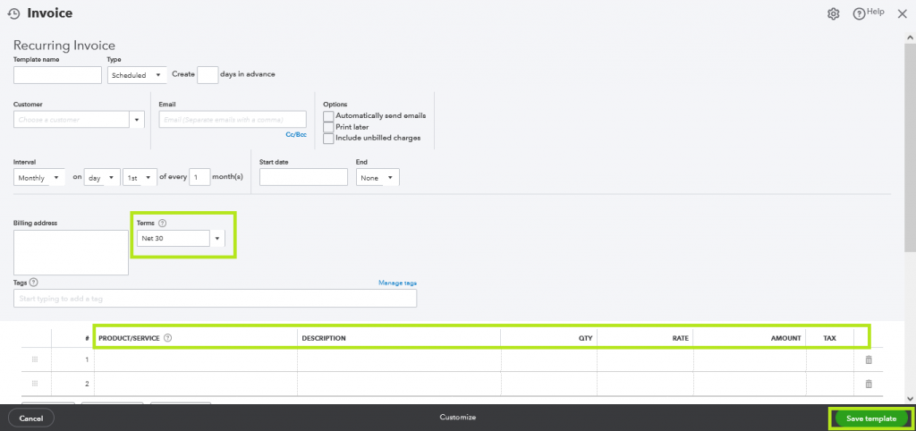 Create & Email Recurring Invoices in QuickBooks Create & Email Recurring Invoices in QuickBooks
