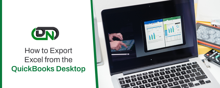 Export Excel from the QuickBooks Desktop