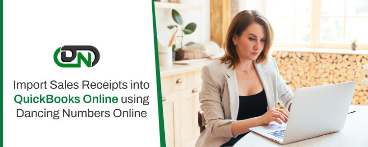 Import Sales Receipts into QuickBooks Online