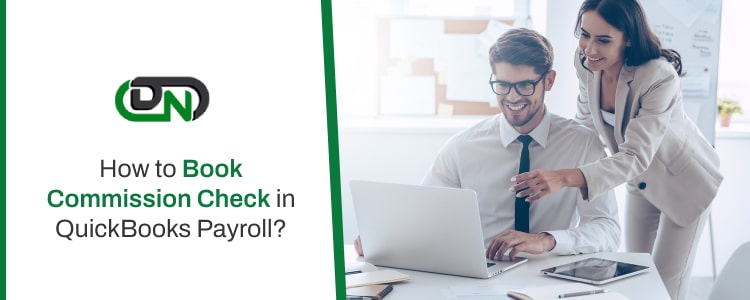 Book Commission Check in QuickBooks Payroll