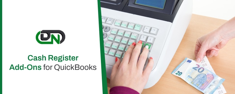 Cash Register Add-Ons for QuickBooks