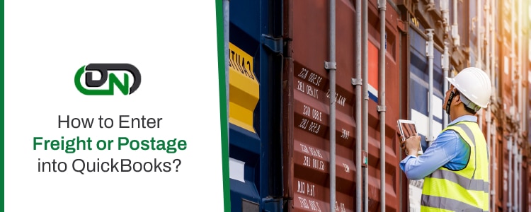 How to Enter Freight or Postage into QuickBooks