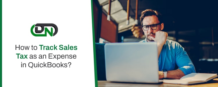 Track Sales Tax as an Expense in QuickBooks
