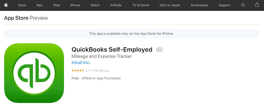 QuickBooks Self-Employed App