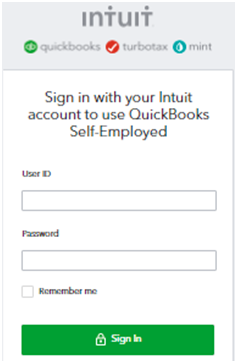 QuickBooks Self-Employed Login