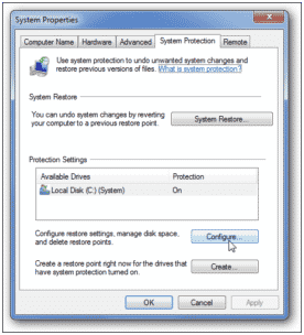 Restore Your System to the Initial Point