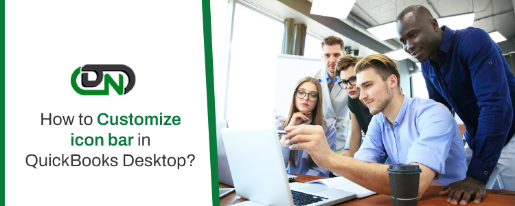Customize icon bar in QuickBooks Desktop