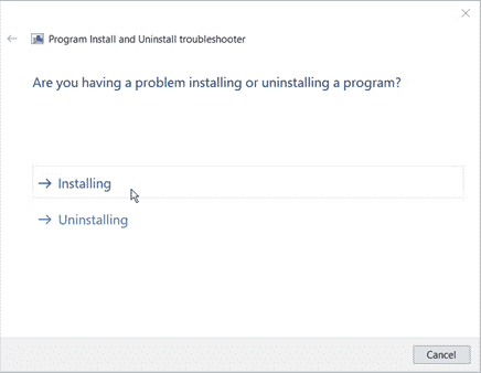 Download the Program Install