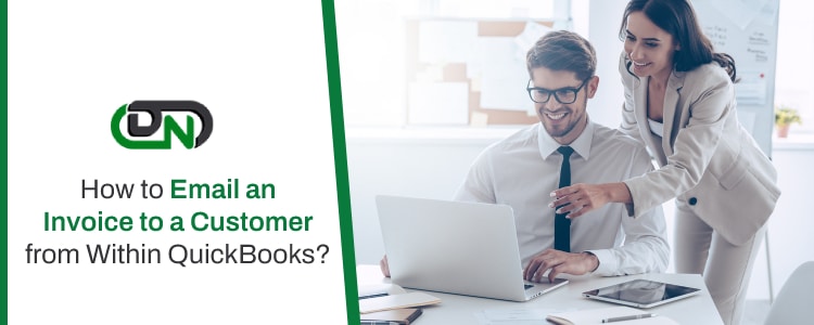 Email an Invoice to a Customer from Within QuickBooks