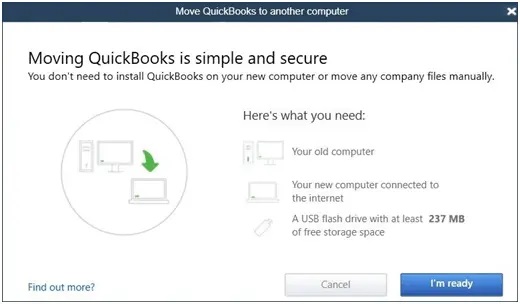 Move QuickBooks to Another System Move QuickBooks to Another System