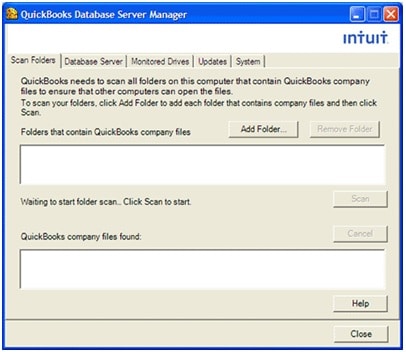 QuickBooks Database Server Manager