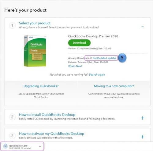 Download QuickBooks Updates