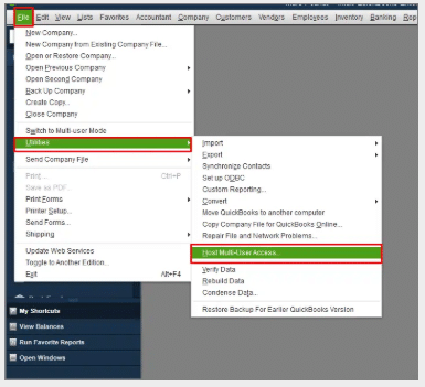 Host multi-user access