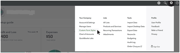 Custom Form Style Estimates