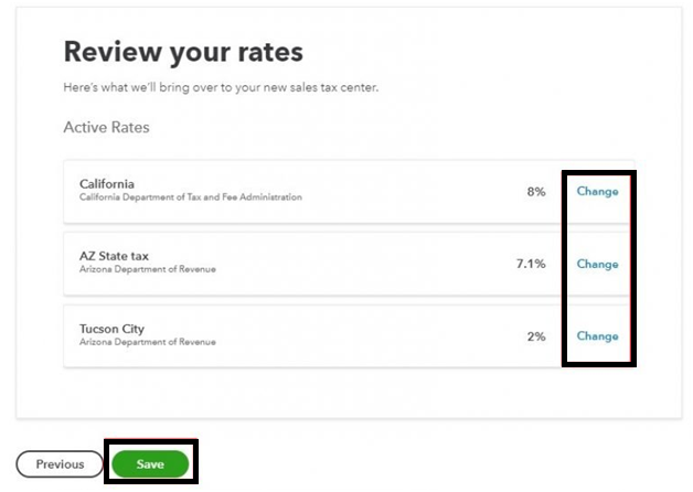 Review Your Rates