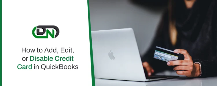 Disable Credit Card in QuickBooks