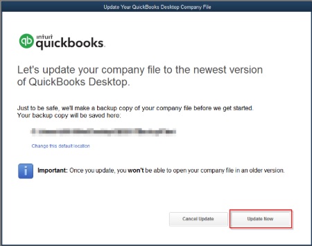 Update Your QuickBooks Desktop Company File