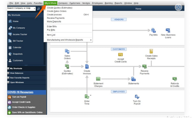 Usability of QuickBooks Premier Manufacturing