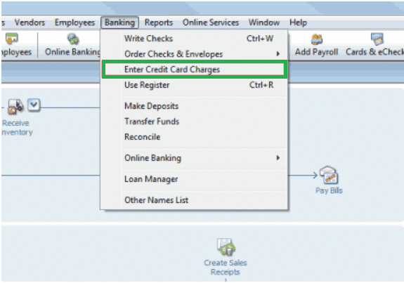 Use Banking Menu for Recording Cashback