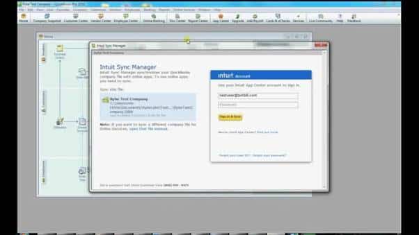 Using Intuit Sync Manager