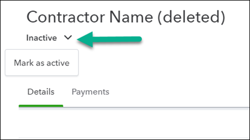 Make Contractor Active