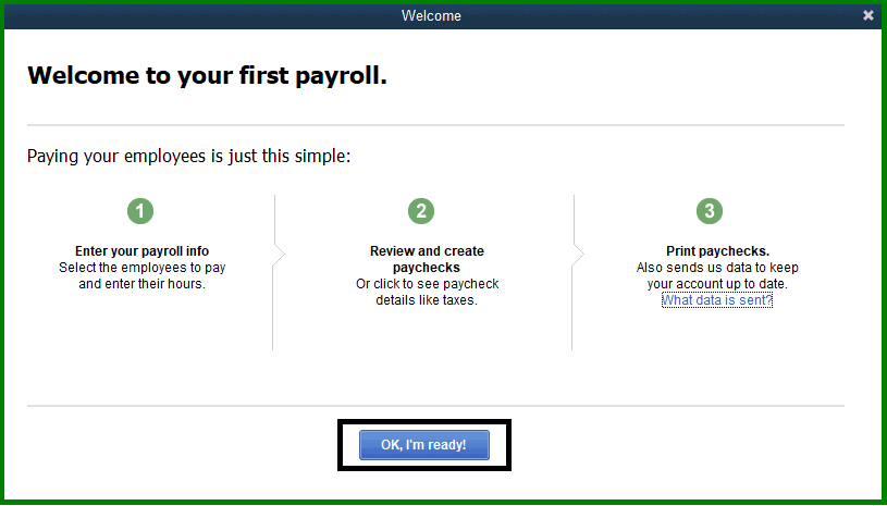 Payroll in QuickBooks