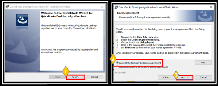 Install the migration tool and follow the onscreen instructions to complete the process.