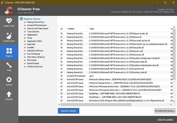 Windows Registry Key File Repair