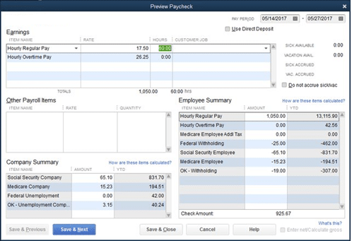 QuickBooks Desktop Payroll