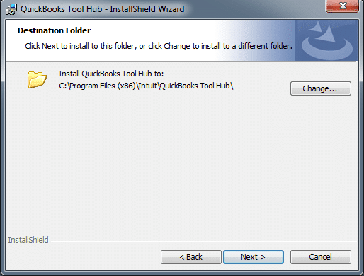 Quickbooks Tool Hub Installation Destination Folder