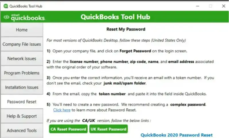 QuickBooks Tool Hub