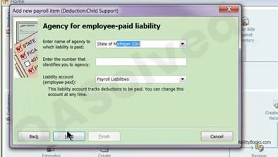 Set Up Child Support in QuickBooks