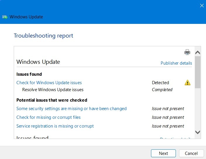 Issues with Most Recent Windows Update