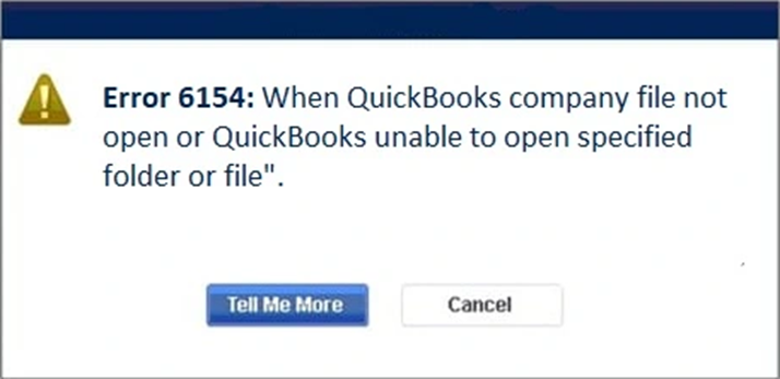 QuickBooks Error 6154