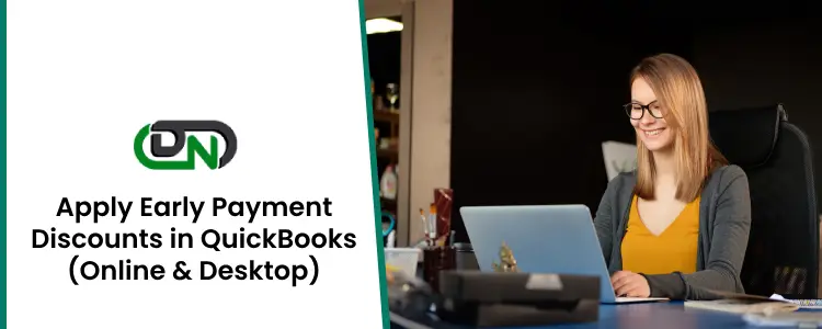 Apply Early Payment Discounts in QuickBooks