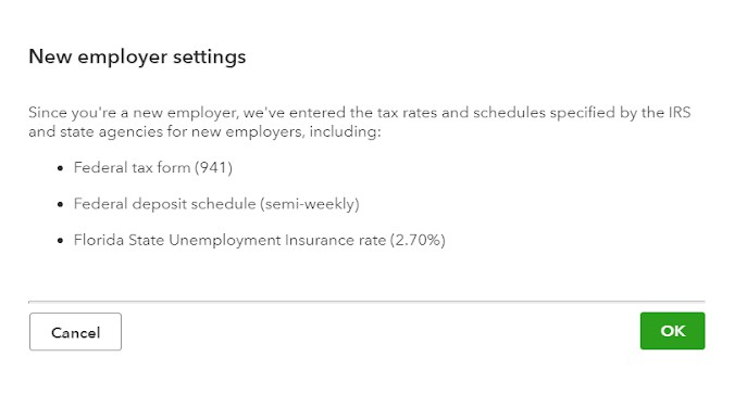 How To Set Up & Pay Payroll Tax Payments in QuickBooks 4 Adding a New Employer