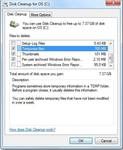 Clean Your Systems Junk Files