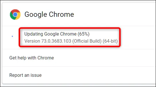 Update Your Chrome Browser