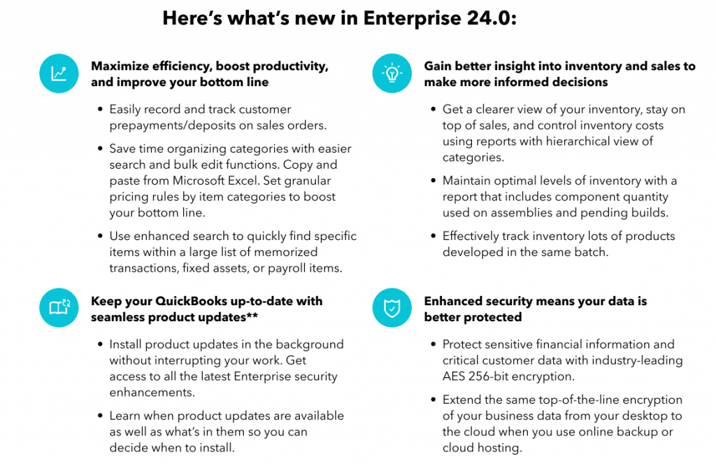 QuickBooks Desktop Enterprise 2024