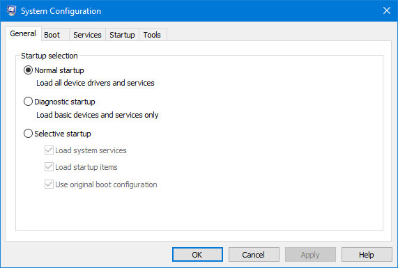 System Configuration