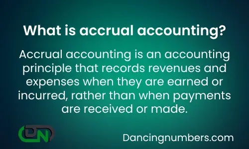 Accrual Basis Accounting