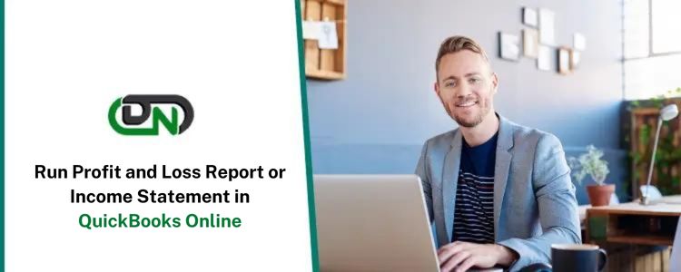 Run Profit and Loss Report or Income Statement in QuickBooks Online