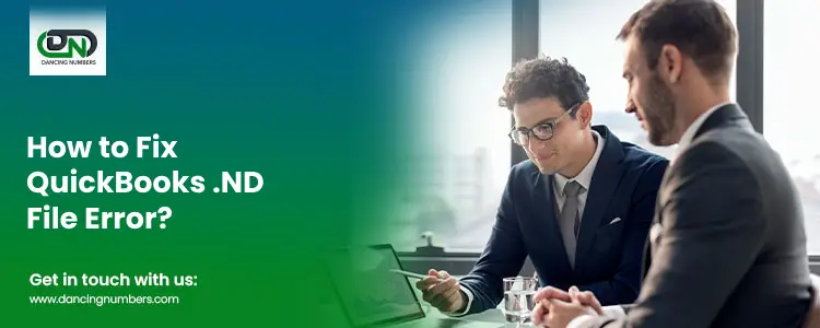 QuickBooks ND File Error