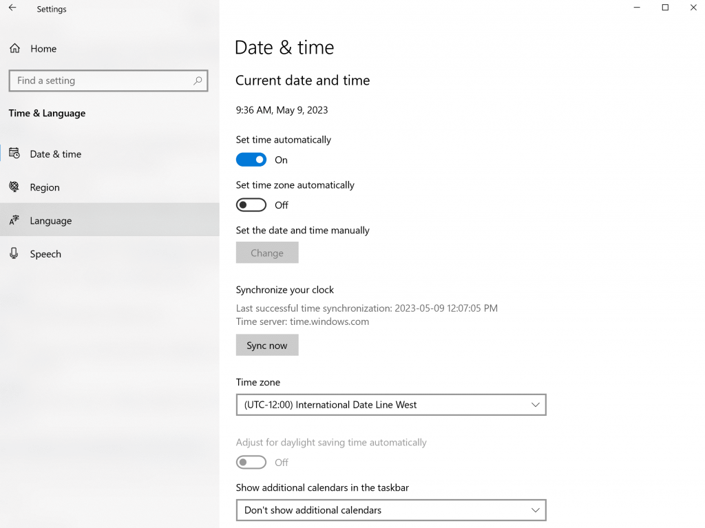 Check & Verify the System's Data and Time