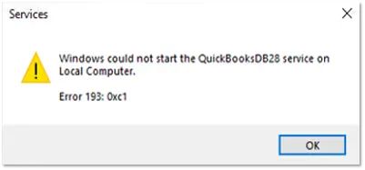 How to Fix QuickBooks Error Code 193:0xC1? 1 QuickBooks Error Code 193:0xC1