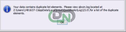 Error 213 in QuickBooks