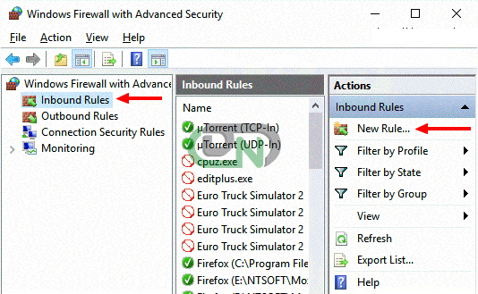 Configure Firewall Settings Connection of QuickBooks POS to the Server